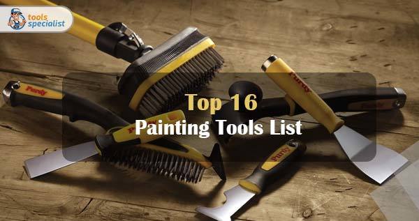 Painting Tools List