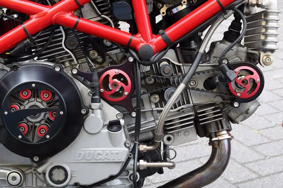 Ducati motorcycle engine