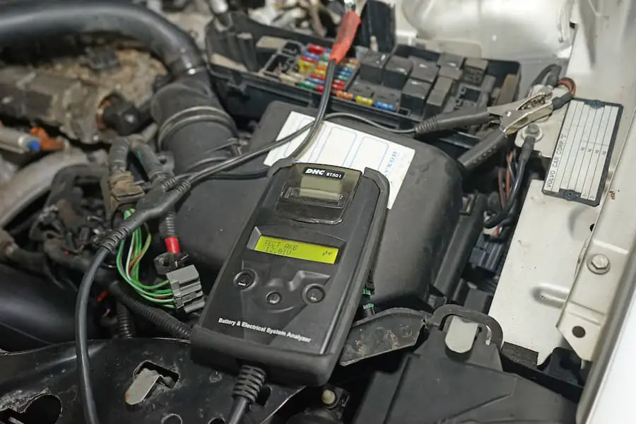 Car battery diagnostics