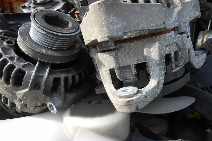 Old and moldy alternator